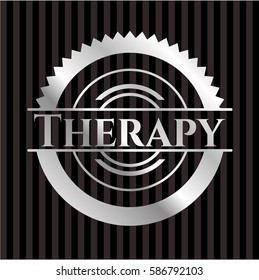 Therapy silver emblem