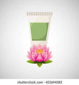 therapy with spa treatment icon, vector illustration