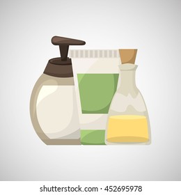 therapy with spa treatment icon, vector illustration