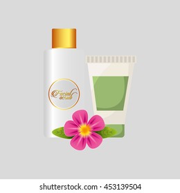 therapy with spa treatment icon, vector illustration