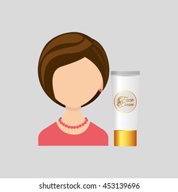 therapy with spa treatment icon, vector illustration