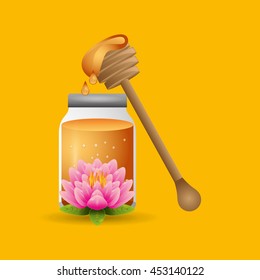 therapy with spa treatment icon, vector illustration