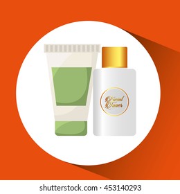 therapy with spa treatment icon, vector illustration