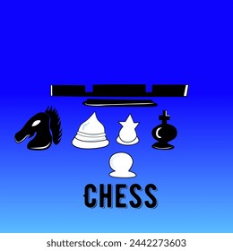 There are 5 pieces in a chess game