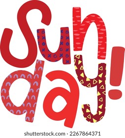There are 7 days in a week: Monday, Tuesday, Wednesday, Thursday, Friday, Saturday, and Sunday, each with a different color. for the brightness and cuteness of the colors on different days