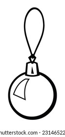 There is a Christmas toy for Christmas tree.