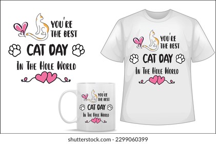 There are many different cat t-shirt designs..
These cute high quality clip art images are used in your projects..
You can use them for t-shirts, mugs, caps, pillows, stickers, invitation cards.
