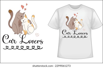 There are many different cat t-shirt designs..
These cute high quality clip art images are used in your projects..
You can use them for t-shirts, mugs, caps, pillows, stickers, invitation cards.
