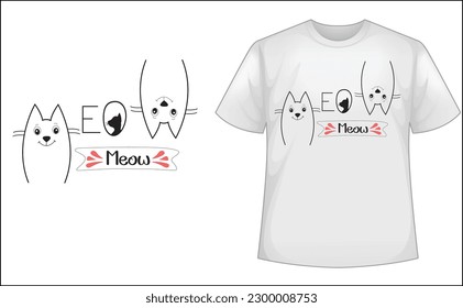 There are many different cat t-shirt designs..
These cute high quality clip art images are used in your projects..
You can use them for t-shirts, mugs, caps, pillows, stickers, invitation cards.
