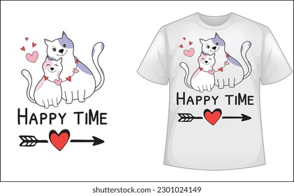 There are many different cat t-shirt designs..
These cute high quality clip art images are used in your projects..
You can use them for t-shirts, mugs, caps, pillows, stickers, invitation cards.
