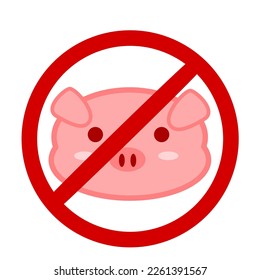 there is no pig. halal food. Pigs are not allowed to enter