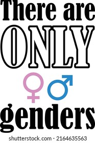 There are only two genders