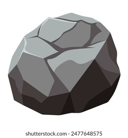 There is a pile of rocks standing out on a plain white backdrop