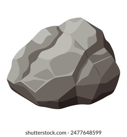 There is a pile of rocks standing out on a plain white backdrop