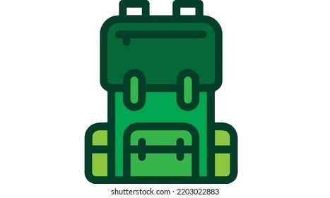 There are several types of backpacks, one of which is mountain backpacks and school backpacks.
