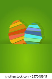 There are two nice and pretty easter egg