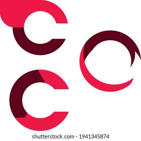 Es gibt verschiedene Optionen, um ein Logo mit den Initialen "C" mit einer vordefinierten Farbe zu erstellen.
Verwendung auf einem Logo mit einem Namen, der mit dem Buchstaben "C"vorgegeben ist.