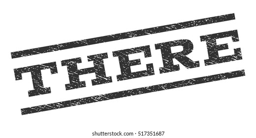 There watermark stamp. Text tag between parallel lines with grunge design style. Rubber seal stamp with scratched texture. Vector gray color ink imprint on a white background.