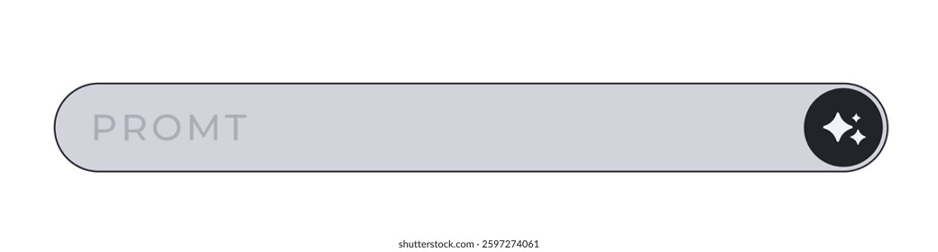 There is a white rectangular bar that has the word prompt prominently displayed written across it in bold letters