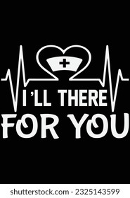 
I'll There For You eps cut file for cutting machine