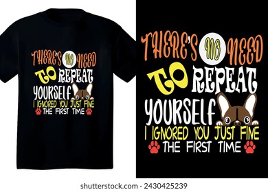 No hay necesidad de repetir el diseño de la camiseta