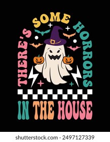 
THERE'S SOME HORRORS IN THE HOUSE TSHIRT DESIGN