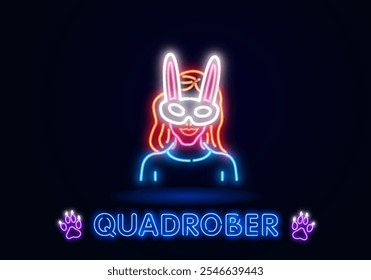 Conjunto de subcultura theriana. Adolescentes haciendo quadrobic. Quadrober ropa, accesorios Vector dibujado a mano ilustración