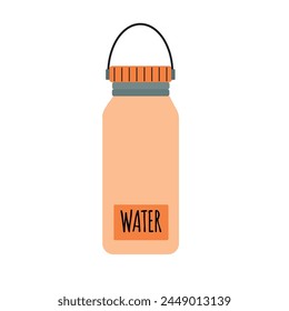 Thermal flask icon clipart avatar logotype isolated vector illustration