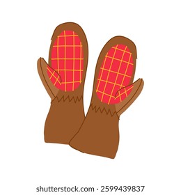 thermal gloves heated cartoon. electric hands, warmth cozy, insulation comfort thermal gloves heated sign. isolated symbol vector illustration