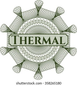 Thermal linear rosette