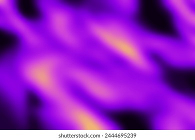 Thermal map abstract gradient cold and warm color background with infrared blurred pattern. Retro faded acid neon social media poster, stories highlight templates for digital marketing for stories.
