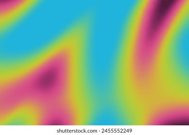 Thermal map abstract gradient cold and warm color background with infrared blurred pattern. Retro faded acid neon social media poster, stories highlight templates for digital marketing for stories.