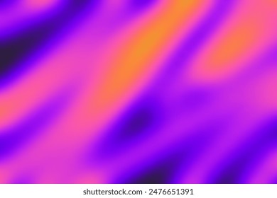 Thermal map abstract gradient cold and warm color background with infrared blurred pattern. Retro faded acid neon social media poster, stories highlight templates for digital marketing for stories.