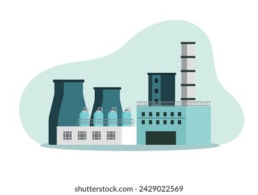 Thermal power station, Store up water, factory.