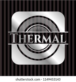 Thermal silver emblem
