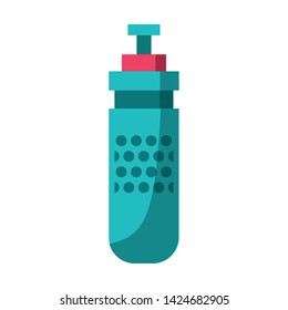 Thermo bottle cartoon isolated vector illustration graphic design