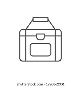 Thermo box line outline icon