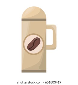 Thermo with coffee drink