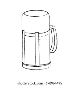 thermo flask bottle beverage handle object
