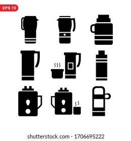 Thermo icon or logo isolated sign symbol vector illustration - Collection of high quality black style vector icons
