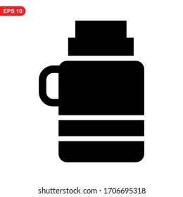 Thermo icon or logo isolated sign symbol vector illustration - high quality black style vector icons
