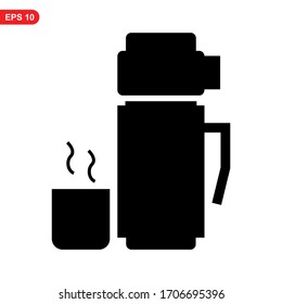 Thermo icon or logo isolated sign symbol vector illustration - high quality black style vector icons
