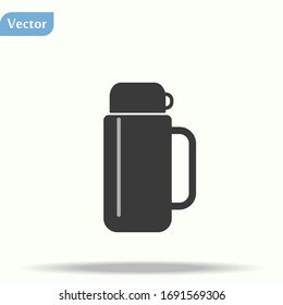 vector de icono térmico. signo termo sobre fondo blanco. icono térmico para la web y la aplicación eps10