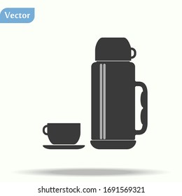 thermo icon vector. thermo sign on white background. thermo icon for web and app