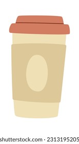 Thermo Mug Illustration Vector Illustration
