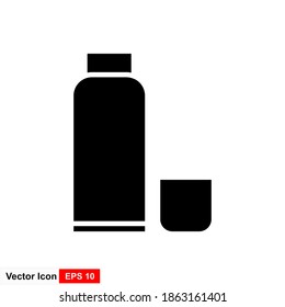 Thermo vector icon isolated on white background, Thermo logo concept