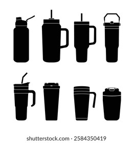 thermo water tumbler silhouette collection