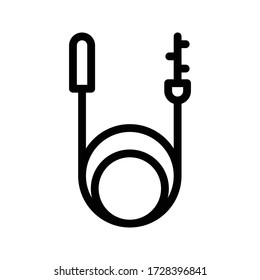 Dünnzeilensymbol für Thermoelement 