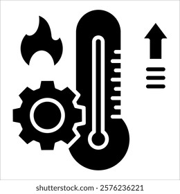Thermodynamics Icon Element For Design