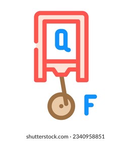 thermodynamics principles mechanical engineer color icon vector. thermodynamics principles mechanical engineer sign. isolated symbol illustration
